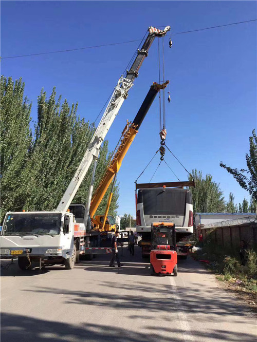 桐柏县港口集装箱搬运案例